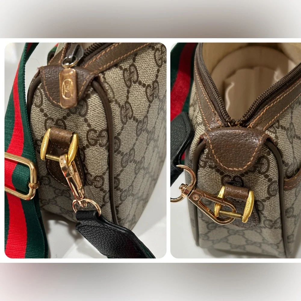 GUCCI Vintage Crossbody Bag Sherry Line - Picture 14 of 14